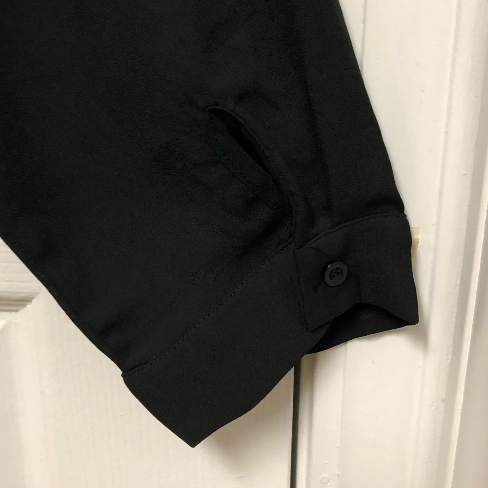 LAST CHANCE! Pretty Little Thing See Through Wrap Blouse - Picture 9 of 14